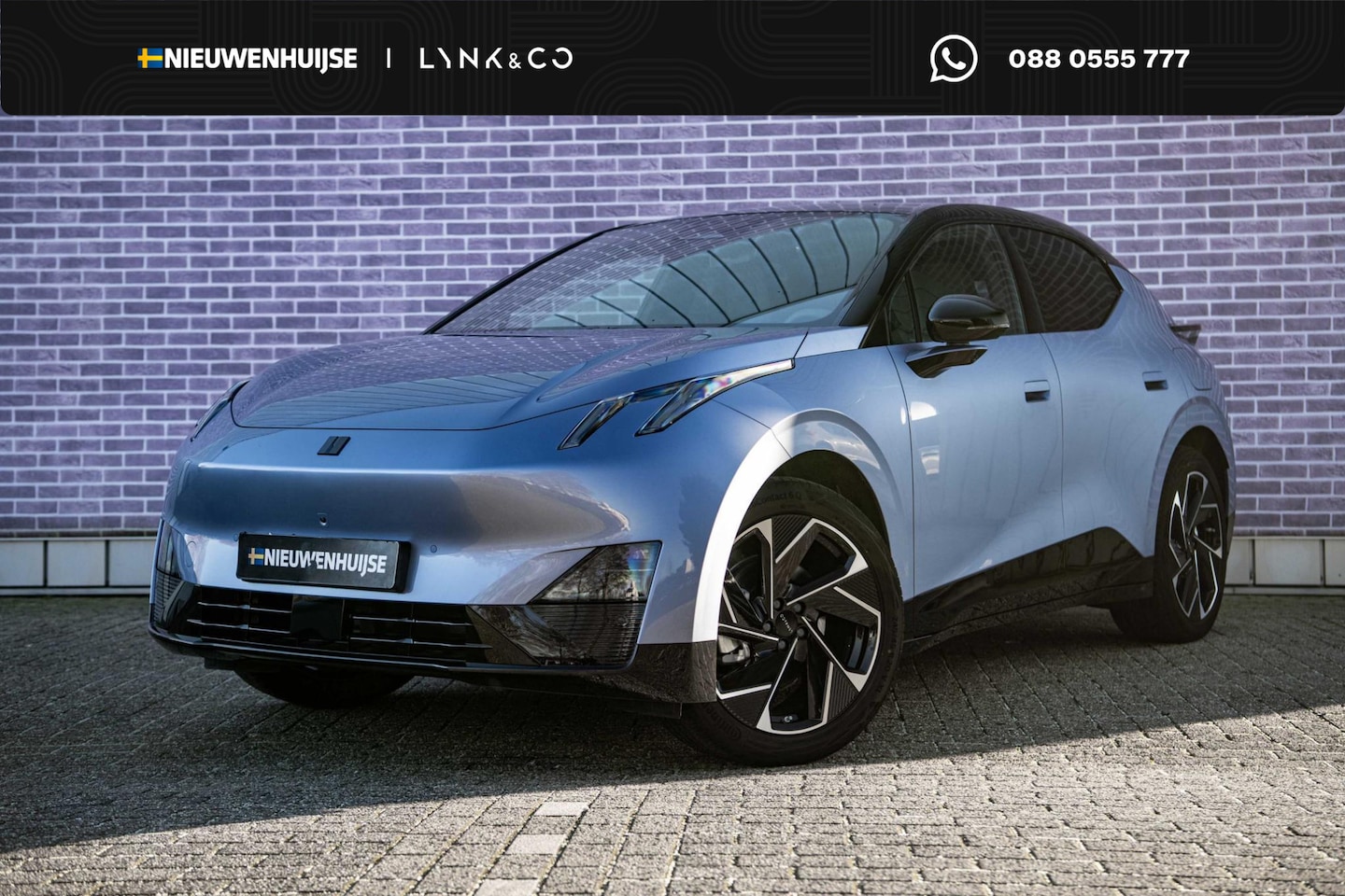 Lynk & Co 02 - More 66 kWh LAGE BIJTELLING!! | UIT VOORRAAD LEVERBAAR | COSMIC BLUE - AutoWereld.nl