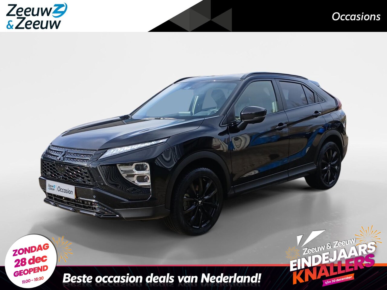 Mitsubishi Eclipse Cross - 2.4 PHEV Black Edition | ALL BLACK | - AutoWereld.nl