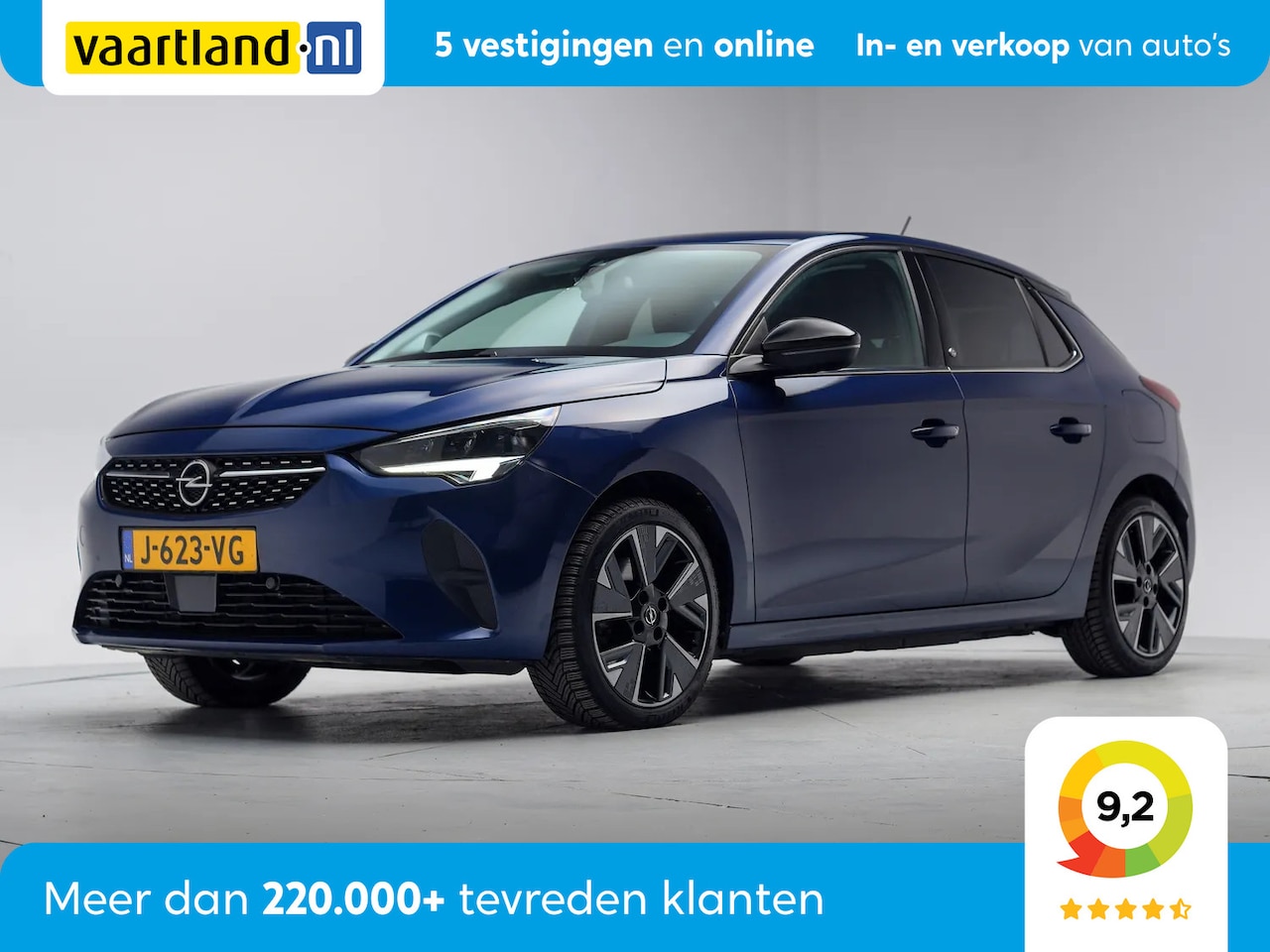 Opel Corsa - Elegance 50 kWh 3 Fase [ Navi LED Trekhaak ] - AutoWereld.nl