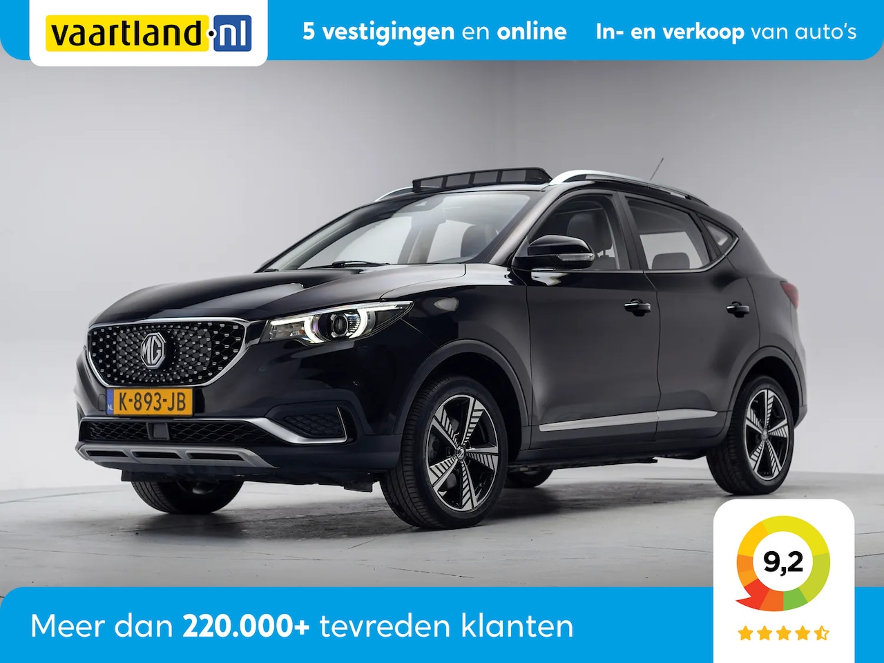 MG ZS - Luxury 45 kWh [ Panoramadak Leder Nav Cam ] - AutoWereld.nl