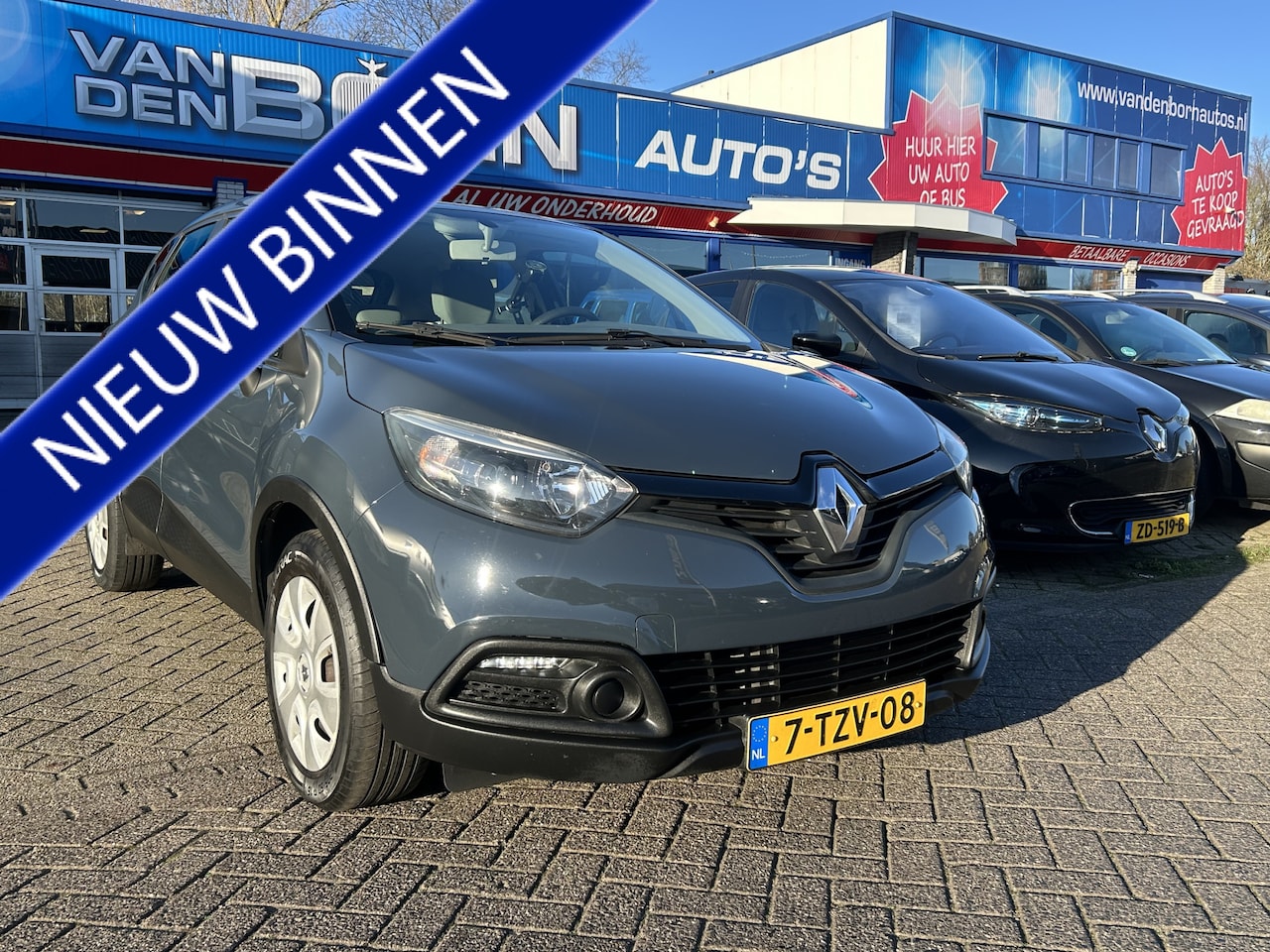 Renault Captur - 0.9 TCe Authentique 1e eig Hoogzitter Airco Trekhaak 6 mnd Garantie - AutoWereld.nl