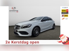 Mercedes-Benz A-klasse - 180 AMG-Line Pano Sportstoelen Led Navi Camera Parkeersensor V+A Cruise Control Sfeerverli