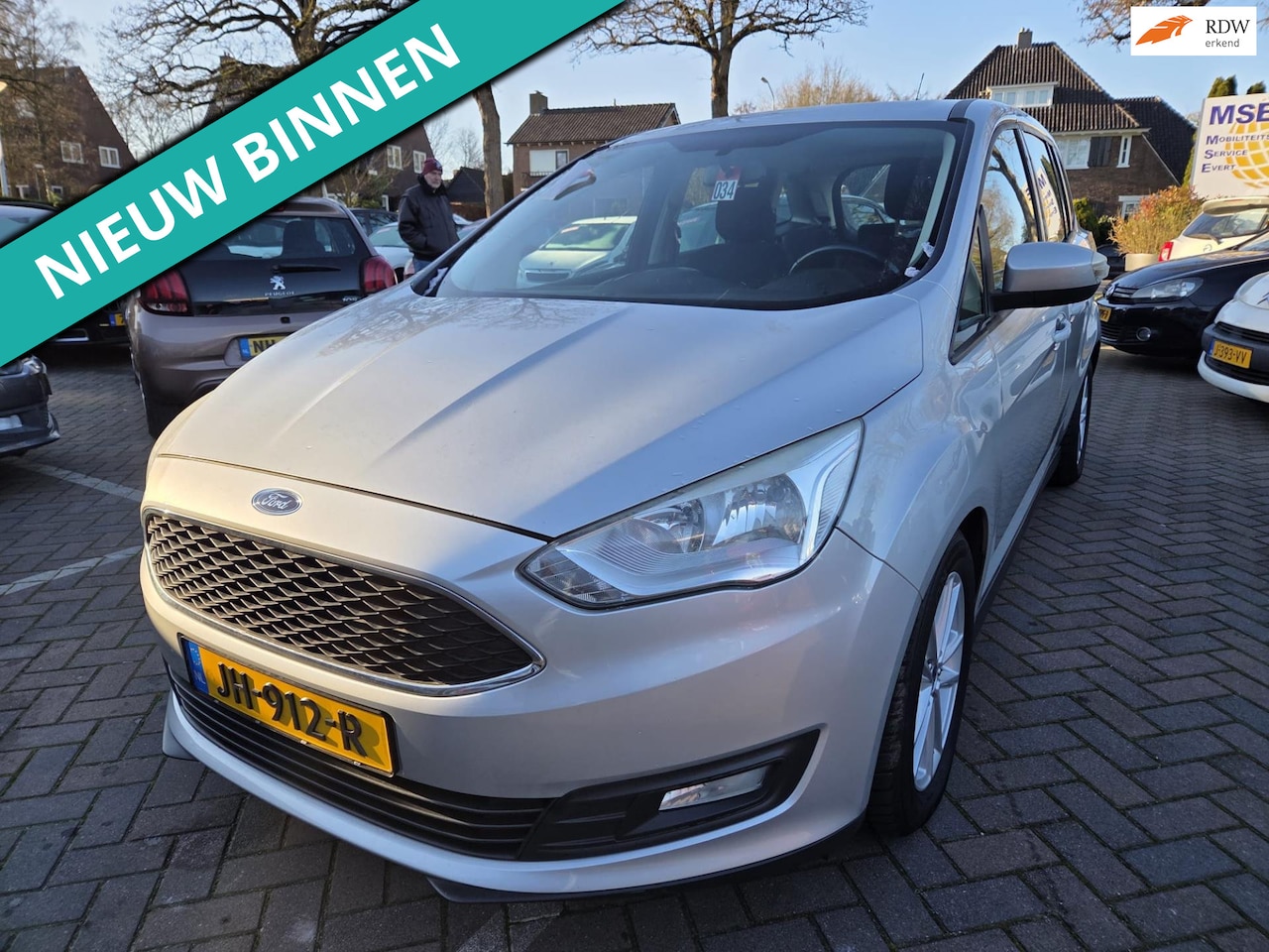Ford Grand C-Max - 1.0 Trend 7p. NETTE AUTO RIJDT EN SCHAKELT GOED - AutoWereld.nl