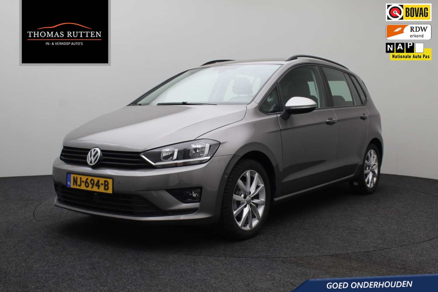 Volkswagen Golf Sportsvan - 1.2 TSI Business Edition 2016 | Navigatie | Trekhaak | 2 Sleutels | Adaptive Cruise Contro - AutoWereld.nl