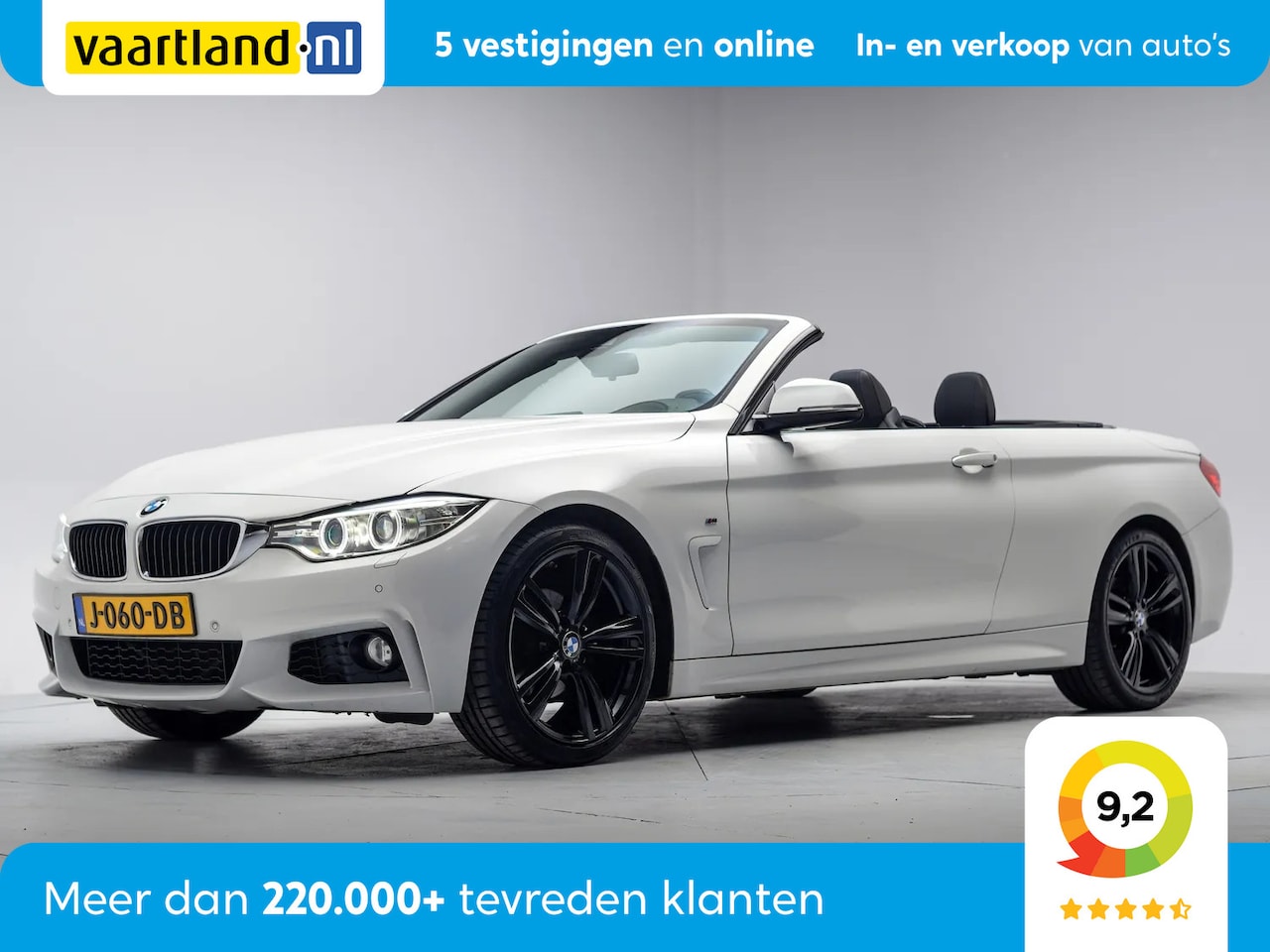 BMW 4-serie Cabrio - 420I [ Leder Memory Seats Stoelverwarming ] - AutoWereld.nl