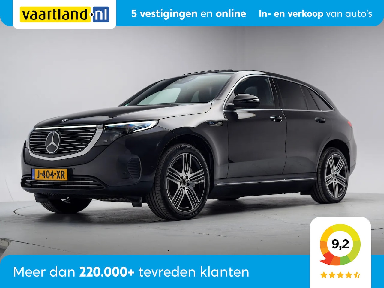 Mercedes-Benz EQC - 400 4MATIC Luxury [ Schuifdak Leder Sportstoelen ] - AutoWereld.nl