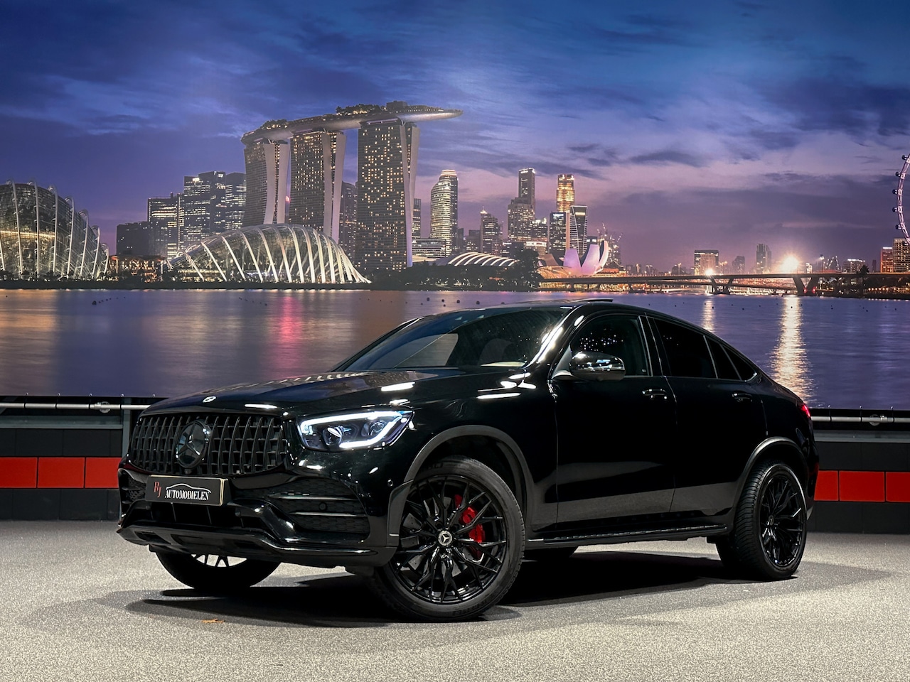 Mercedes-Benz GLC-klasse Coupé - 300e 4MATIC AMG Trekhaak|Sterrenhemel|Burmester|Panorama|NL NAP - AutoWereld.nl