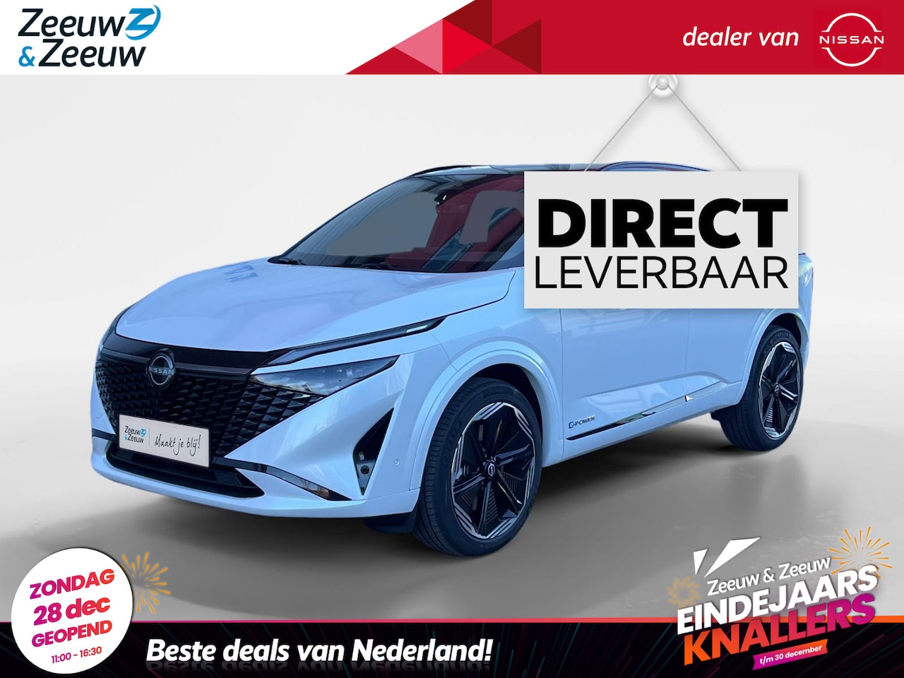 Nissan Qashqai - 1.5 e-Power N-Design | DE NIEUWE GENERATIE E-POWER| DIRECT LEVERBAAR | €3000,- KORTING | P - AutoWereld.nl