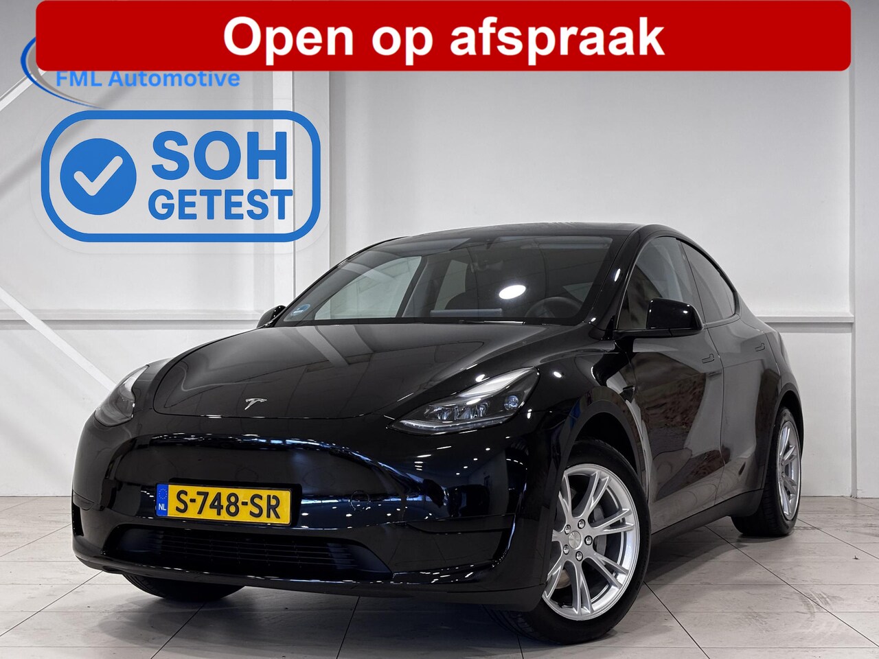 Tesla Model Y - RWD 58 kWh | SOH 96% | Leder bekleding | Hoge instap | - AutoWereld.nl