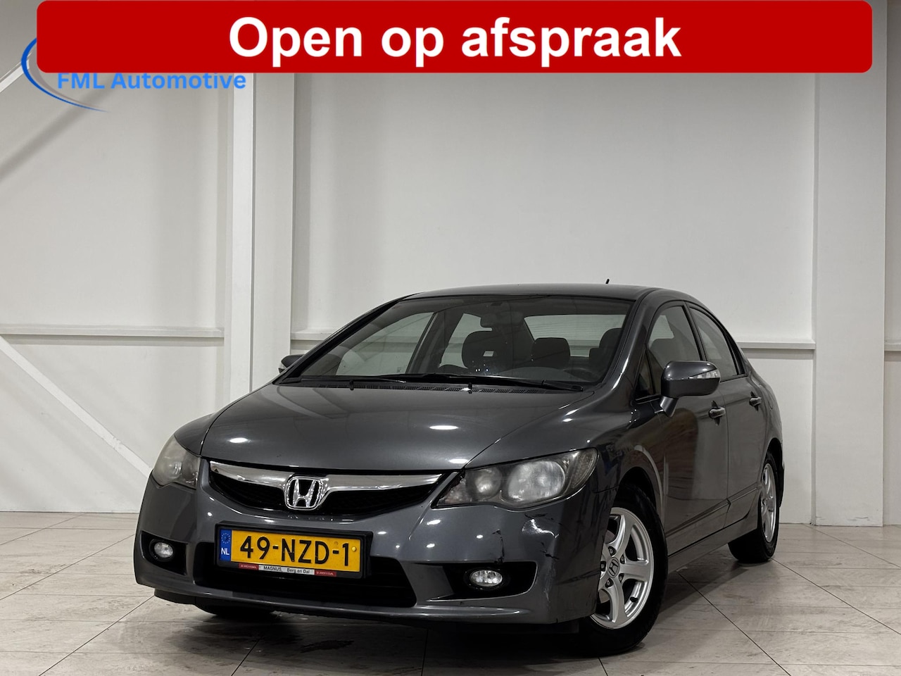 Honda Civic - 1.3 Hybrid Elegance | Parkeersensoren | Climate Control | Zie foto's | - AutoWereld.nl