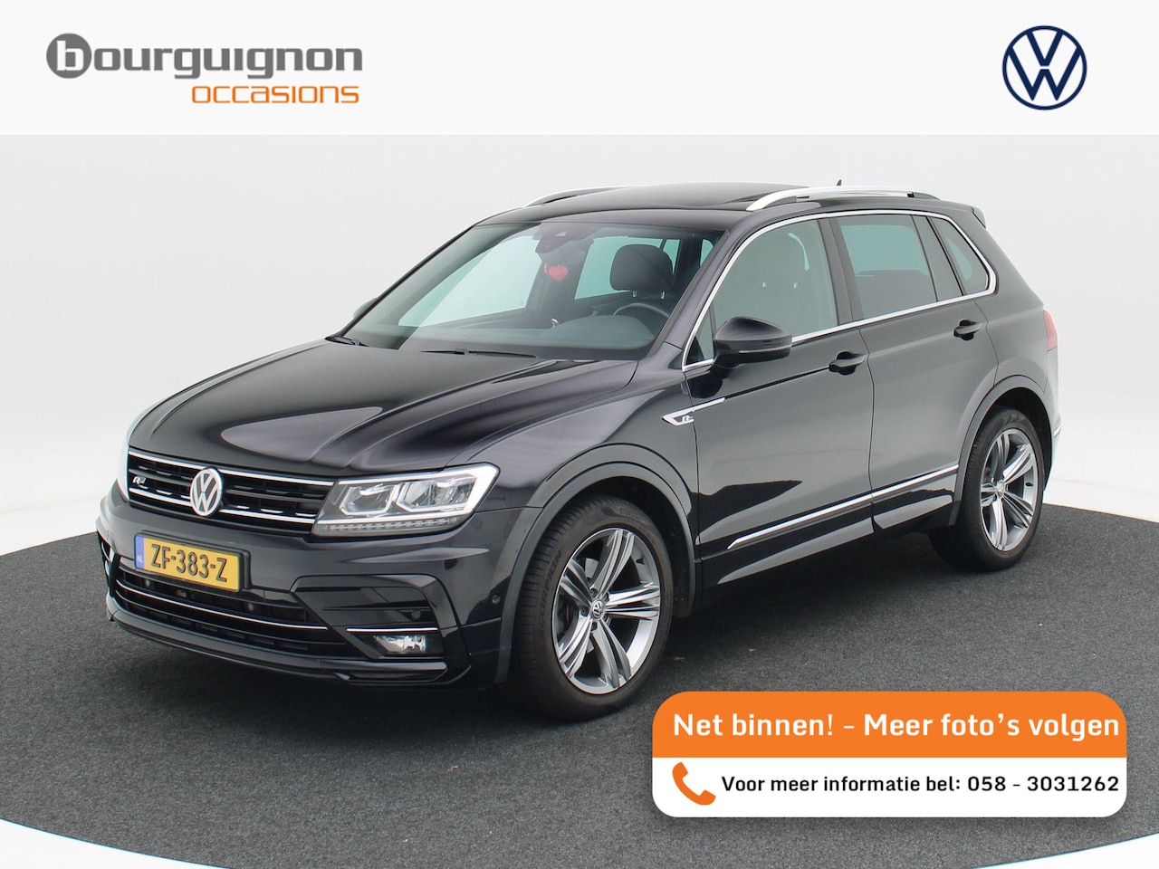 Volkswagen Tiguan - 1.5 TSi 150 Pk Automaat R-Line | Panoramadak | Virtual Cockpit | Trekhaak | Achteruitrijca - AutoWereld.nl