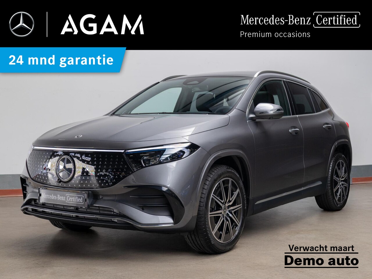 Mercedes-Benz EQA - 250+ Business Solution AMG 71 kWh Panorama dak - AutoWereld.nl