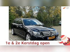 Mercedes-Benz C-klasse Estate - 180 Business Class Avantgarde Automaat stoelverwarming zeer netjes parkeer sensor navigati