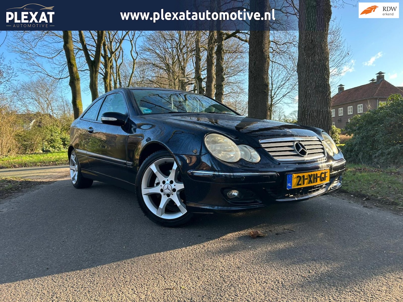 Mercedes-Benz C-klasse Sportcoupé - 200 Kompressor Aut. | Sportpakket | Nette staat | Navigatie | Lichtmetaal | Climate | APK - AutoWereld.nl