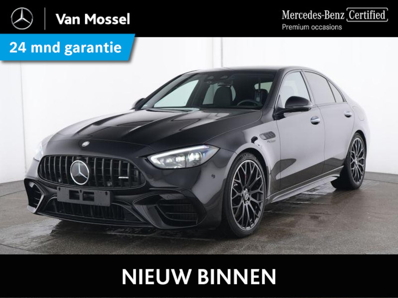 Mercedes-Benz C-klasse - AMG 63 S E Performance / Premium Plus/ Rijassistentiepakket Plus/ Burmester/ 20 inch/ Nigh - AutoWereld.nl