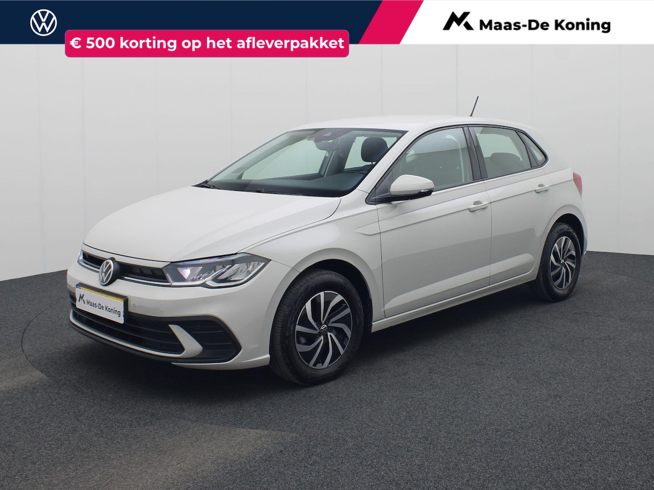 Volkswagen Polo - 1.0TSI/95PK Life · Apple/Android Car play · Parkeersensoren · Airco - AutoWereld.nl