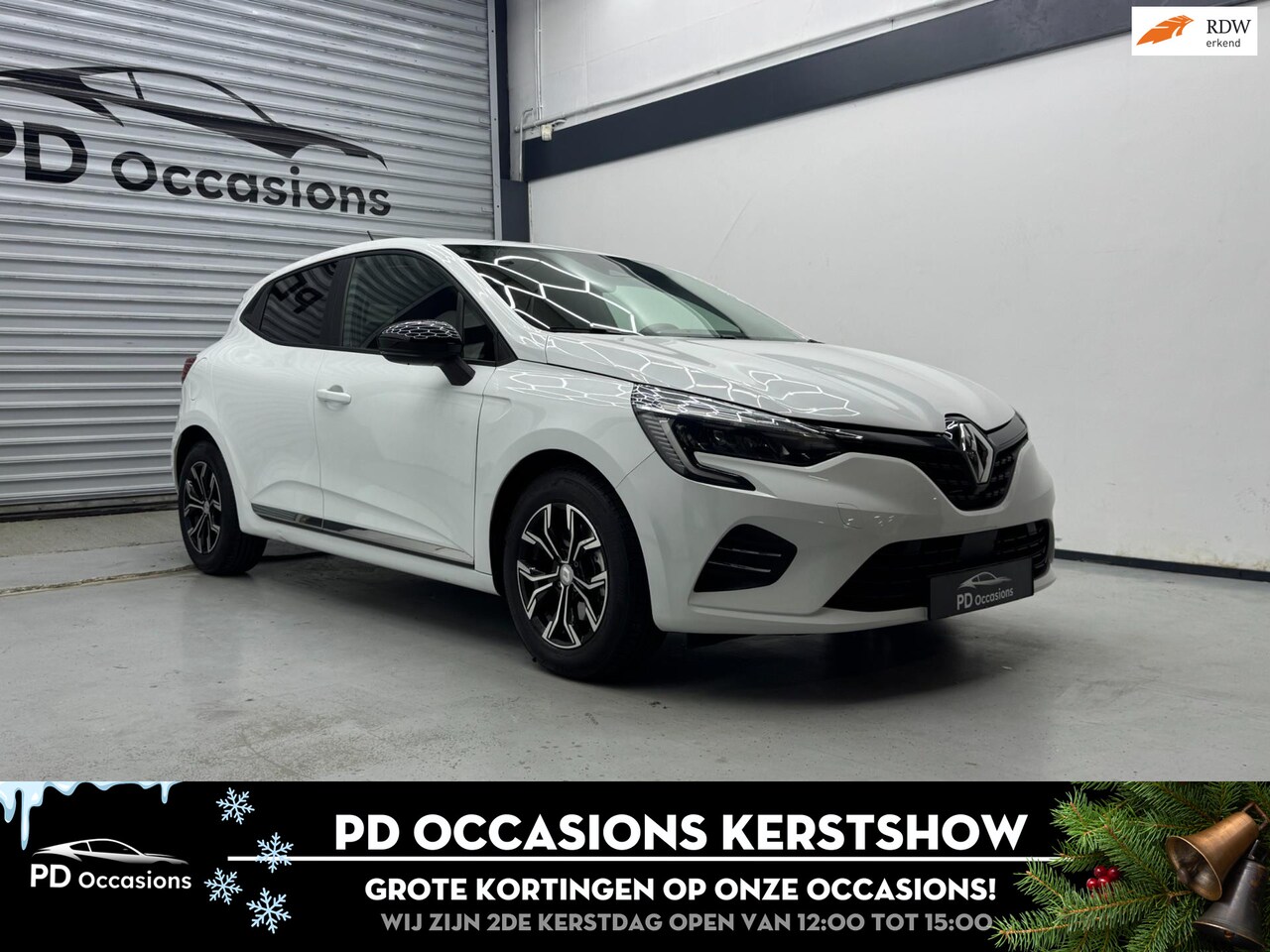 Renault Clio - 1.6 E-Tech Hybrid 145 Evolution - Airco - Navi - Cruise - Carplay - Parkeersensoren - AutoWereld.nl