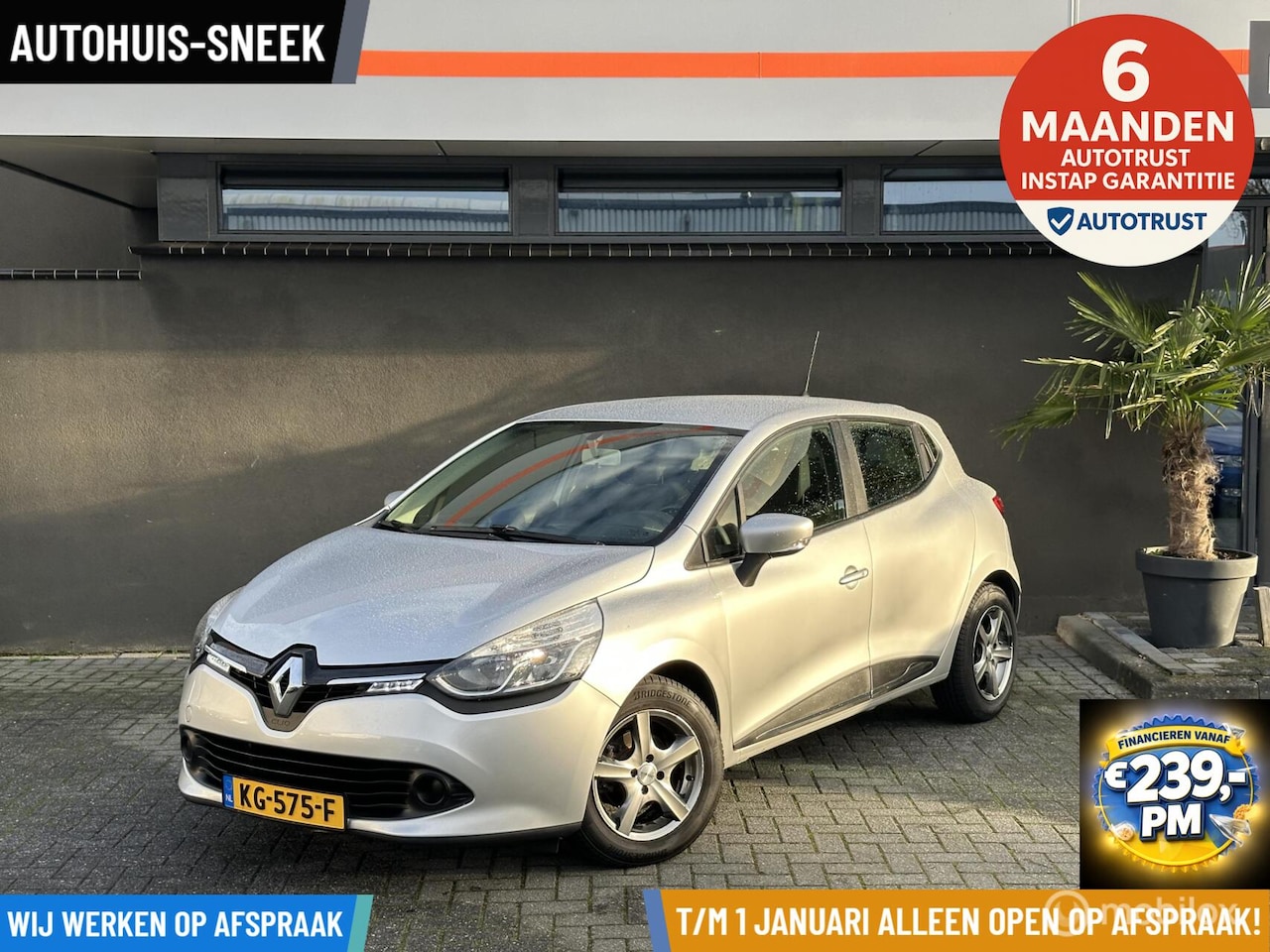 Renault Clio - 1.5 dCi ECO Night&Day | Zuinige diesel|6mnd gar - AutoWereld.nl