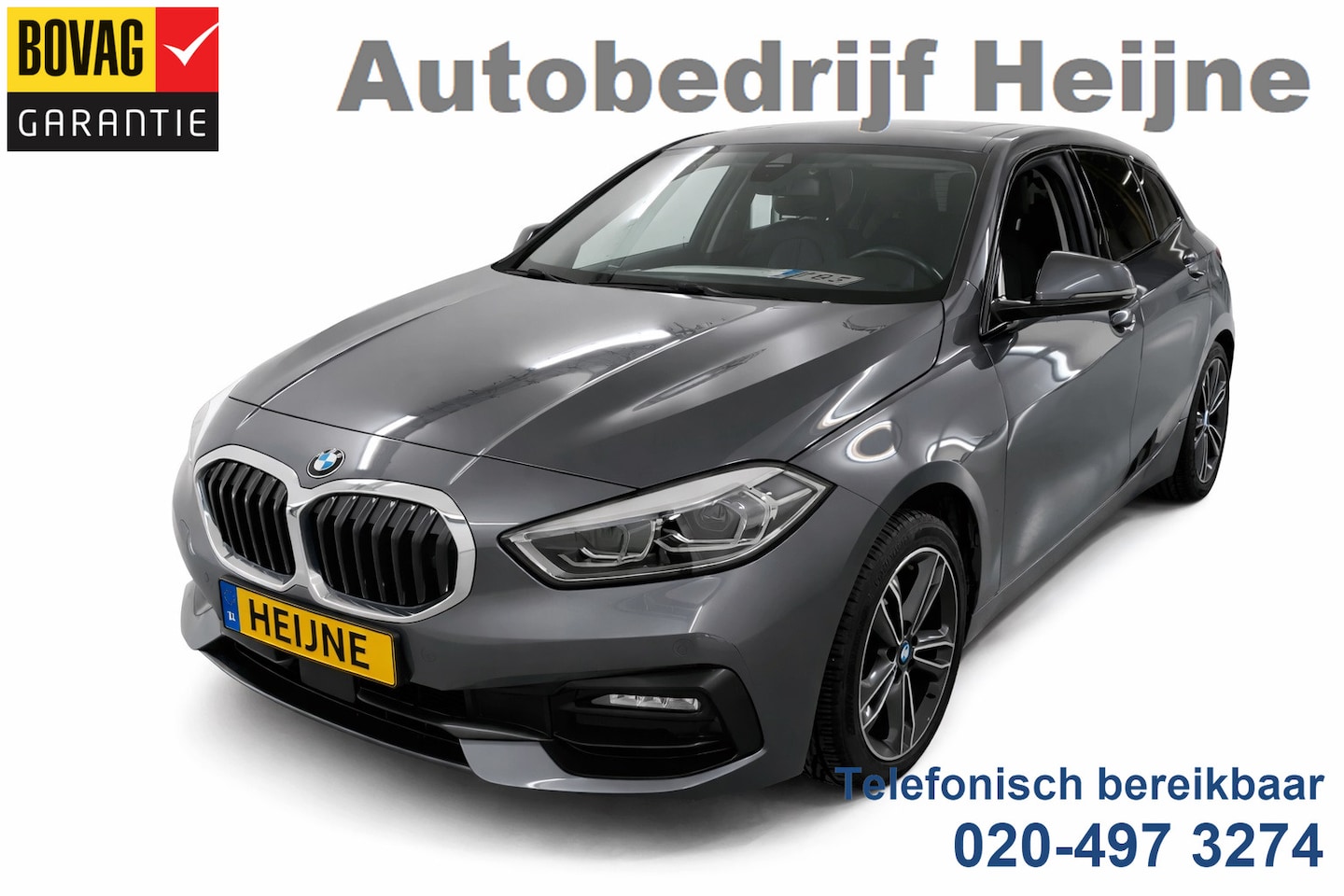 BMW 1-serie - 118IA 140PK AUT. HIGH EXECUTIVE SPORT PANORAMADAK/CAMERA/LEDER - AutoWereld.nl