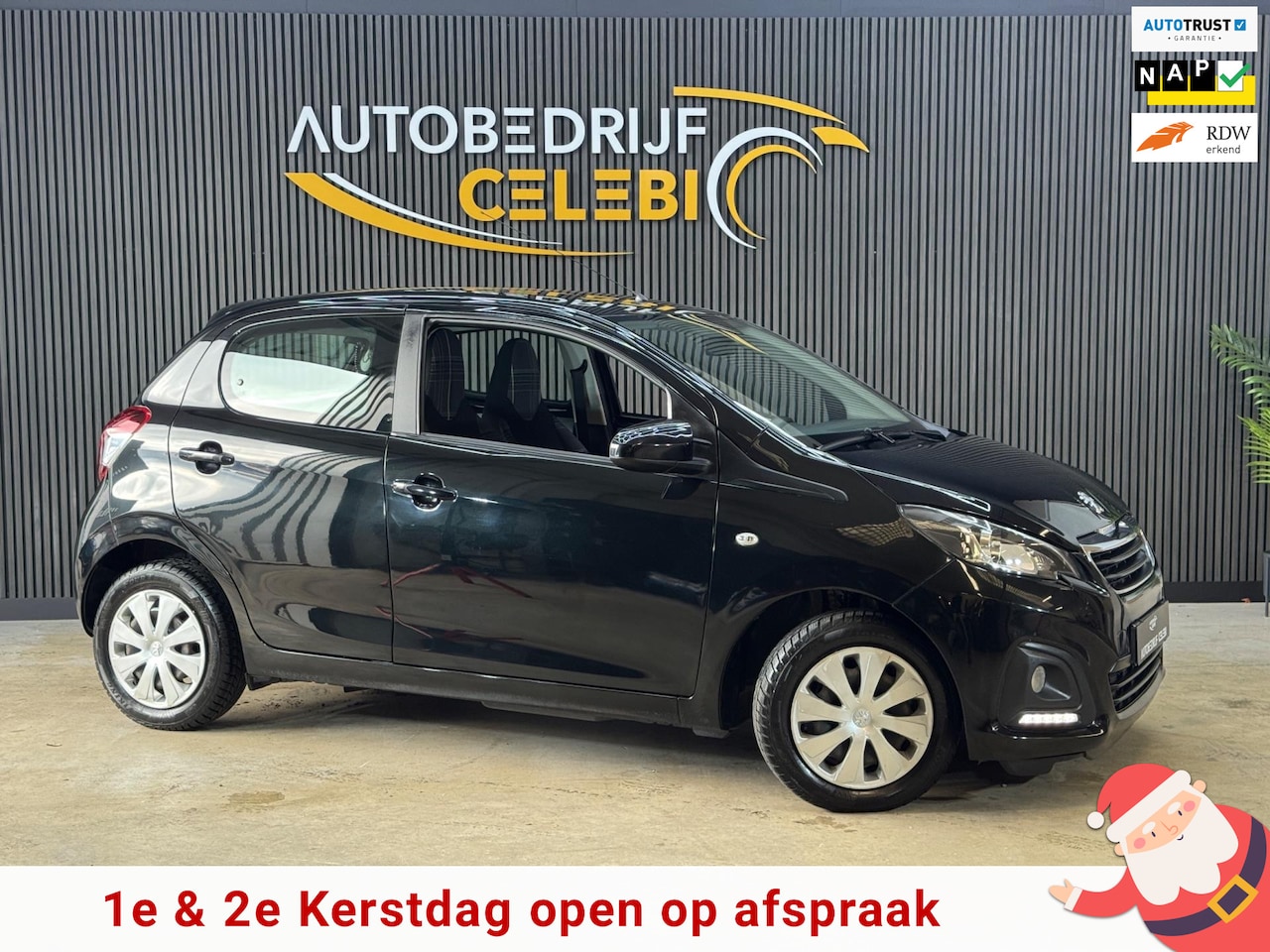 Peugeot 108 - 1.0 e-VTi Active 2017 ZWART AIRCO|NAP|ELEKTRR - AutoWereld.nl