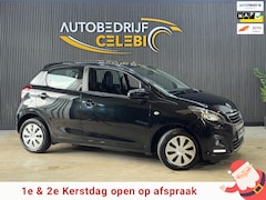 Peugeot 108 - 1.0 e-VTi Active 2017 ZWART AIRCO|NAP|ELEKTRR