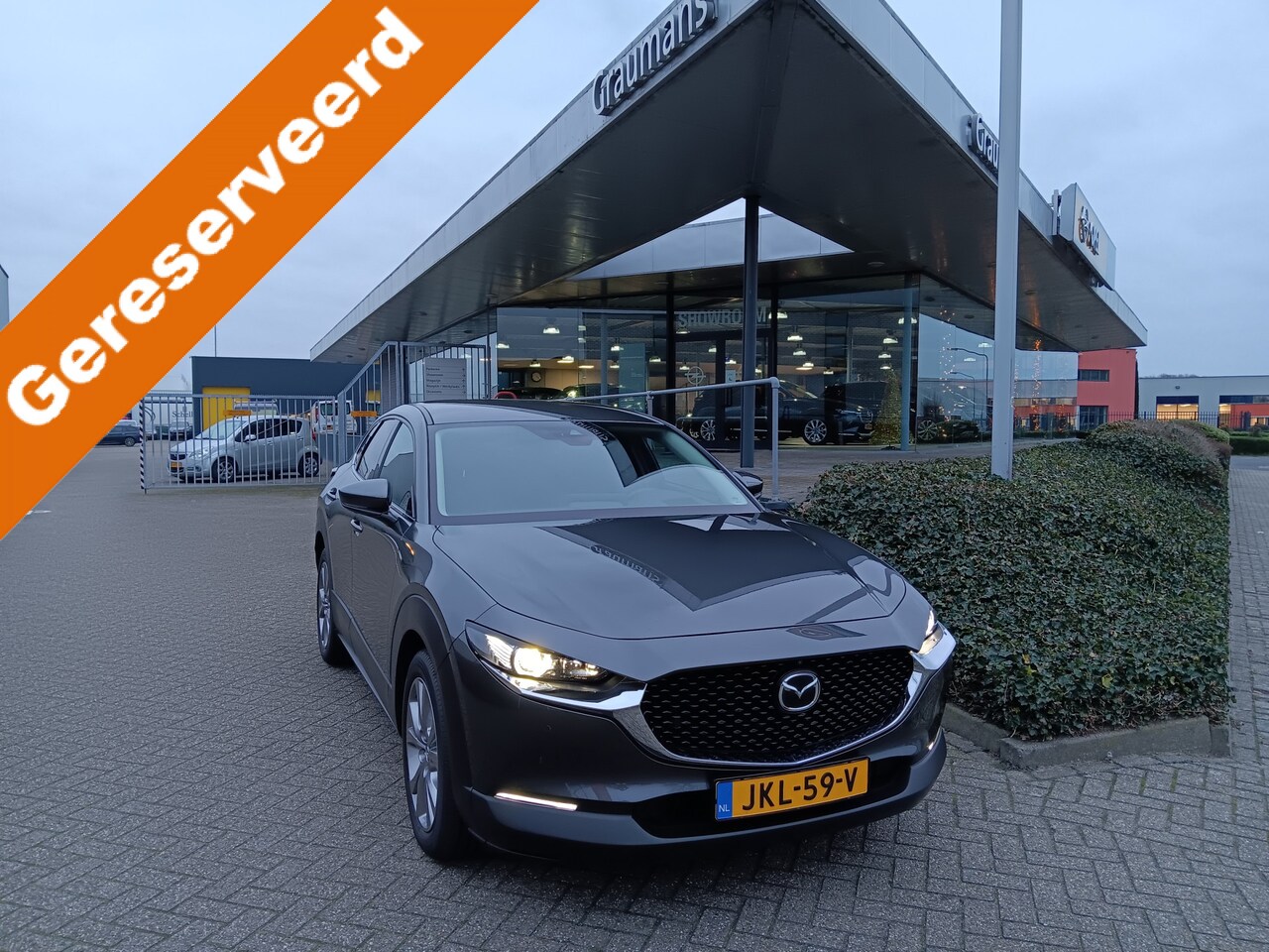 Mazda CX-30 - 2.0 e-SkyActiv-G M Hybrid Luxury, Leder, Navi, Clima, Head-up, etc. incl. 12 MND BOVAGGARA - AutoWereld.nl