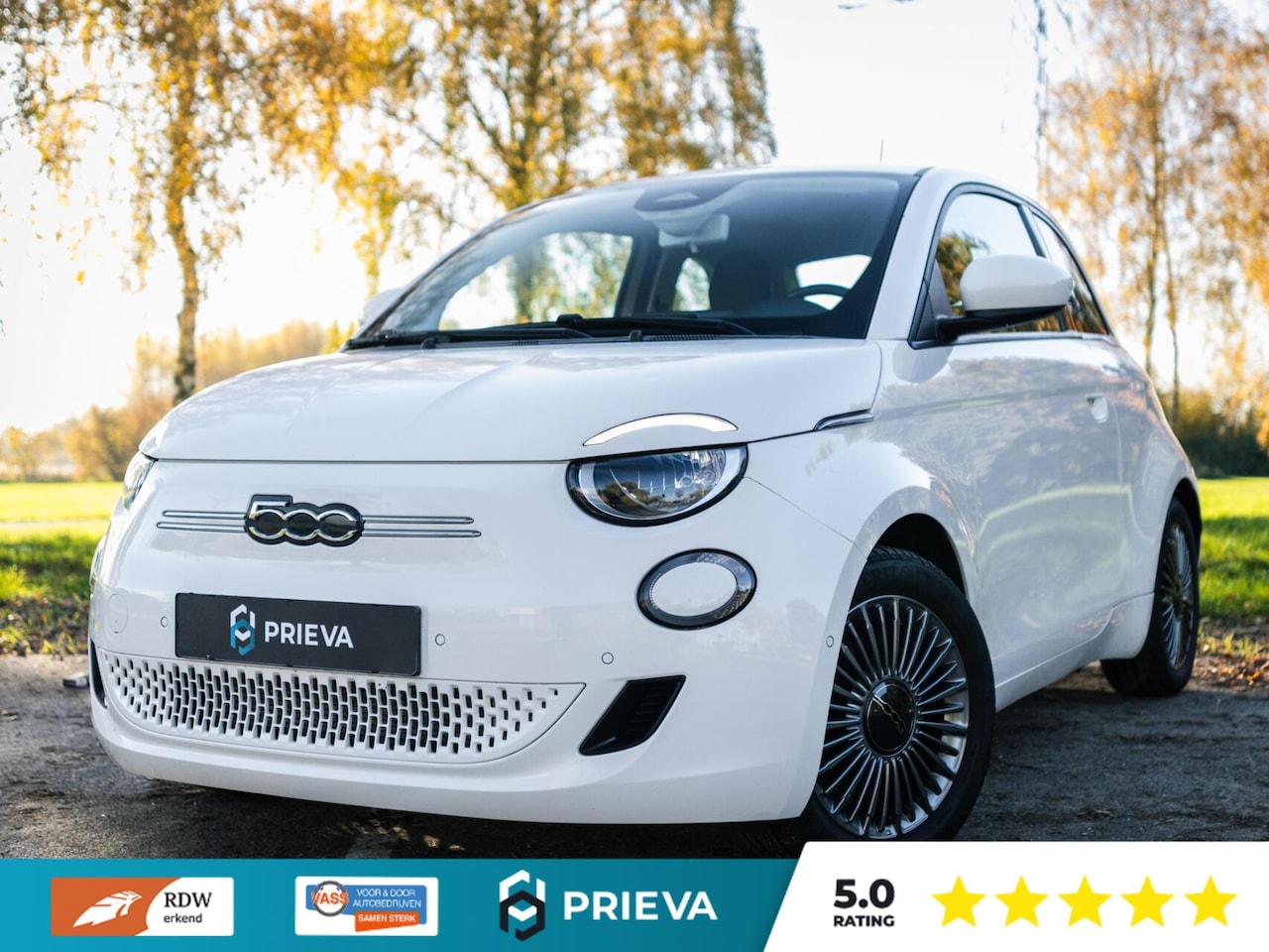 Fiat 500e - 42KwH Icon – Stijlvol, volledig elektrisch én dealeronderhouden - AutoWereld.nl