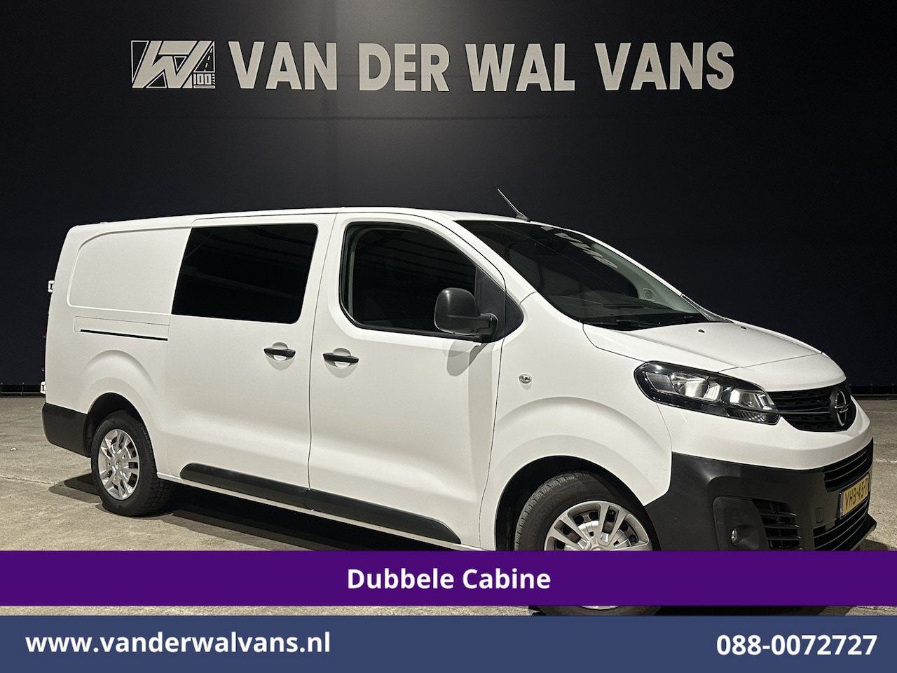 Opel Vivaro - 2.0 CDTI 123pk L3H1 Dubbele cabine Euro6 Airco | 6-Zits | Camera | Navigatie | Apple Carpl - AutoWereld.nl