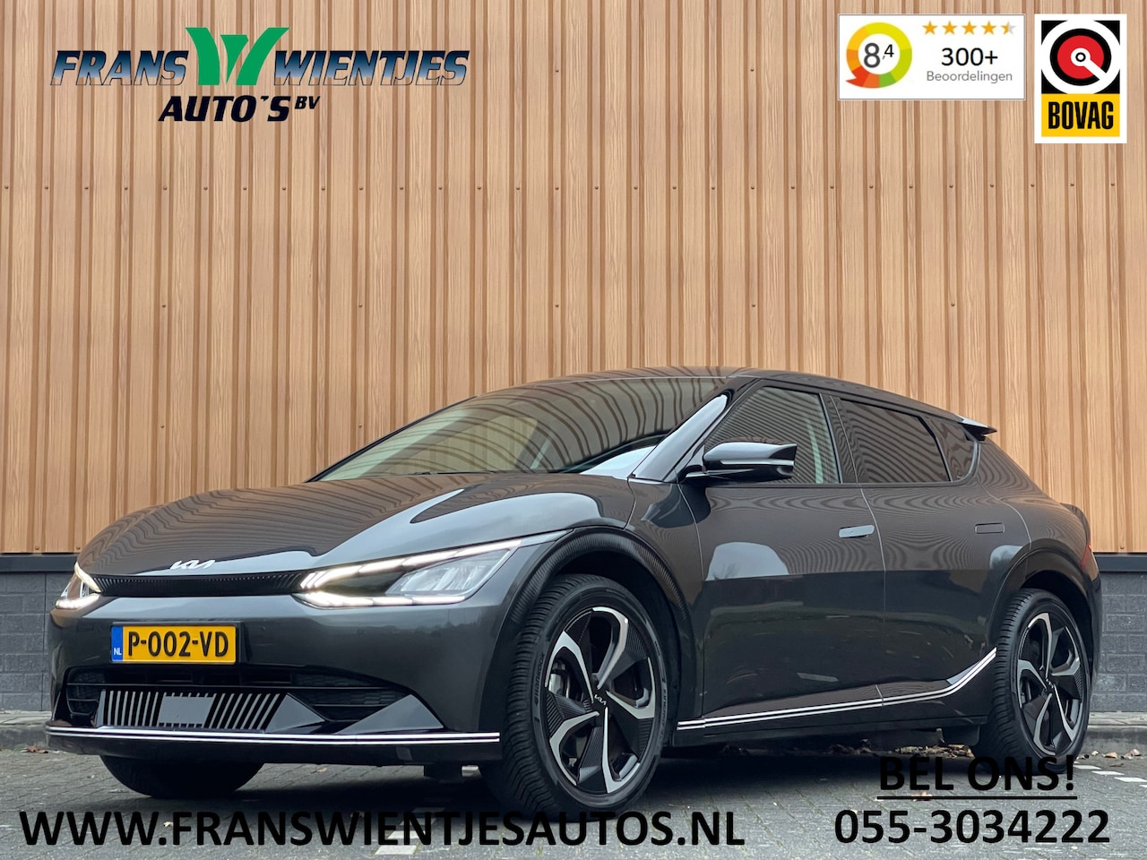 Kia EV6 - Plus 77.4 kWh | SOH 100% | Apple Carplay | Achteruitrijcamera | Parkeersensoren | Elektris - AutoWereld.nl