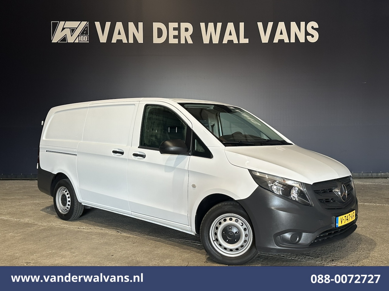 Mercedes-Benz Vito - 109 CDI L2H1 Euro6 Airco | Navigatie | Trekhaak Bijrijdersbank - AutoWereld.nl