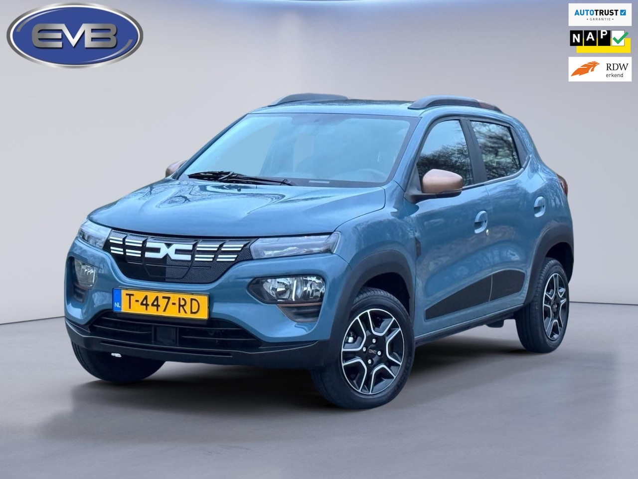 Dacia Spring - Extreme 27 kWh, lederen interieur, navigatie, achteruitrijcamera, led verlichting, lmv, NL - AutoWereld.nl