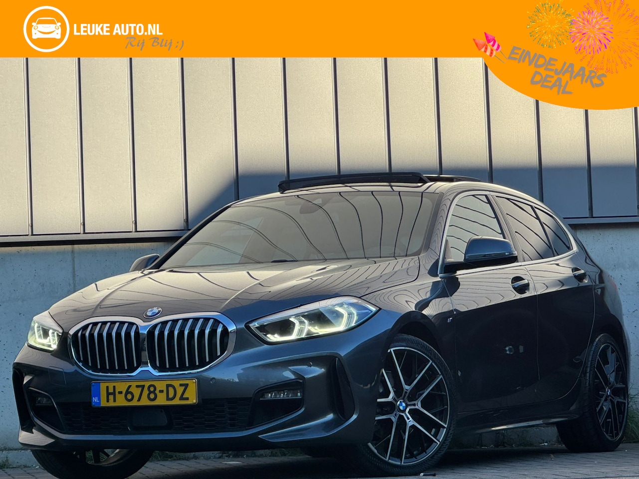 BMW 1-serie - 118i 140PK M-Sport Pano Head-UP Memory Dode-Hoek - AutoWereld.nl