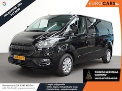 Ford Transit Custom - 130pk Automaat L2H1 Limited Raptor Edition Dubbele Cabine | 2x Schuifdeur | Navigatie | Ai