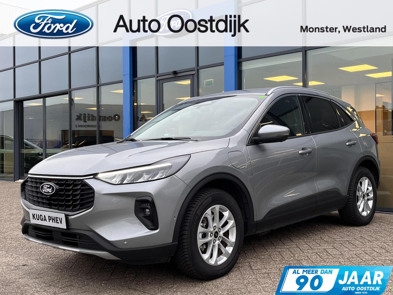 Ford Kuga - 2.5 PHEV Titanium 243PK Afn. Trekhaak 2100KG Trekgewicht Adaptieve Cruise 360-Camera Navi - AutoWereld.nl