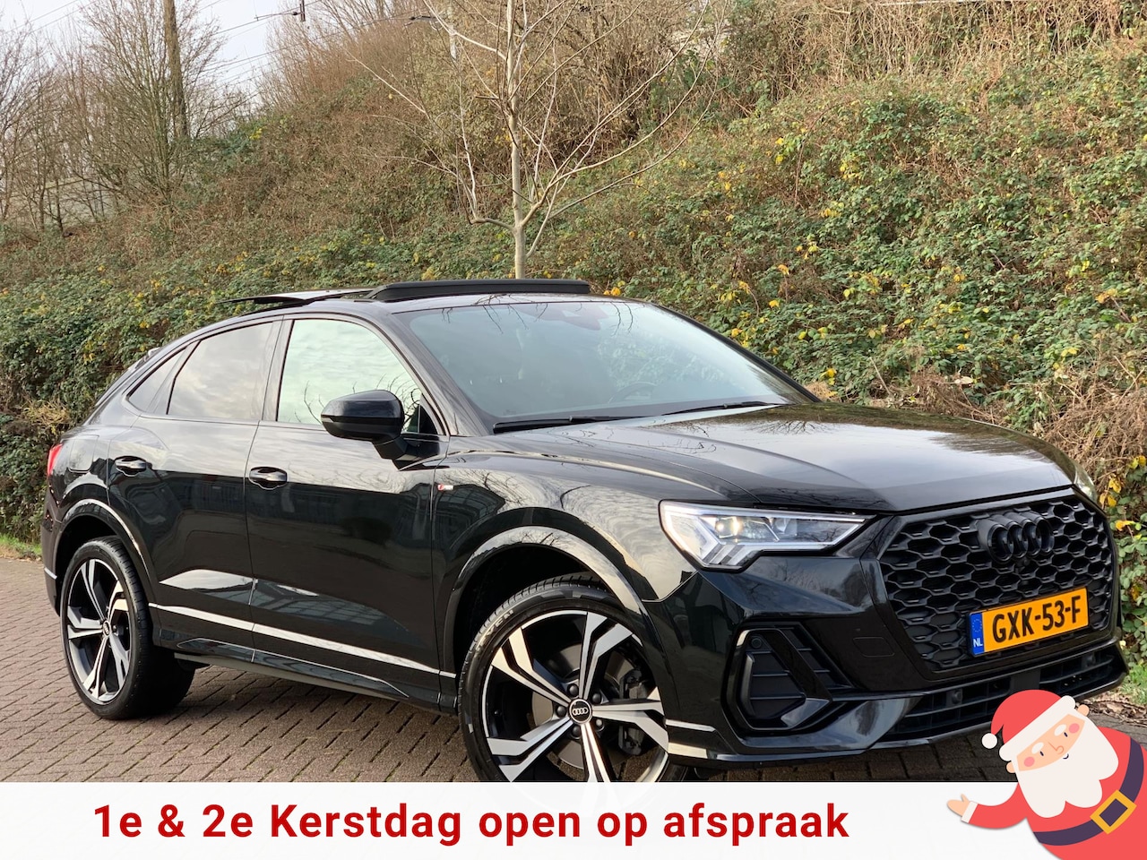 Audi Q3 Sportback - 45 TFSI e S Edition 3x S-line|Black| Pano|Matrix LED| 21''|B&O| - AutoWereld.nl