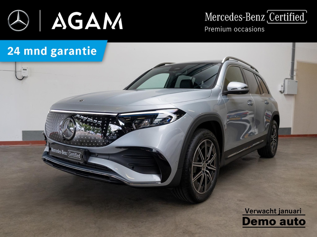 Mercedes-Benz EQB - 250+ Business Solution AMG 71 kWh Panorama dak - AutoWereld.nl