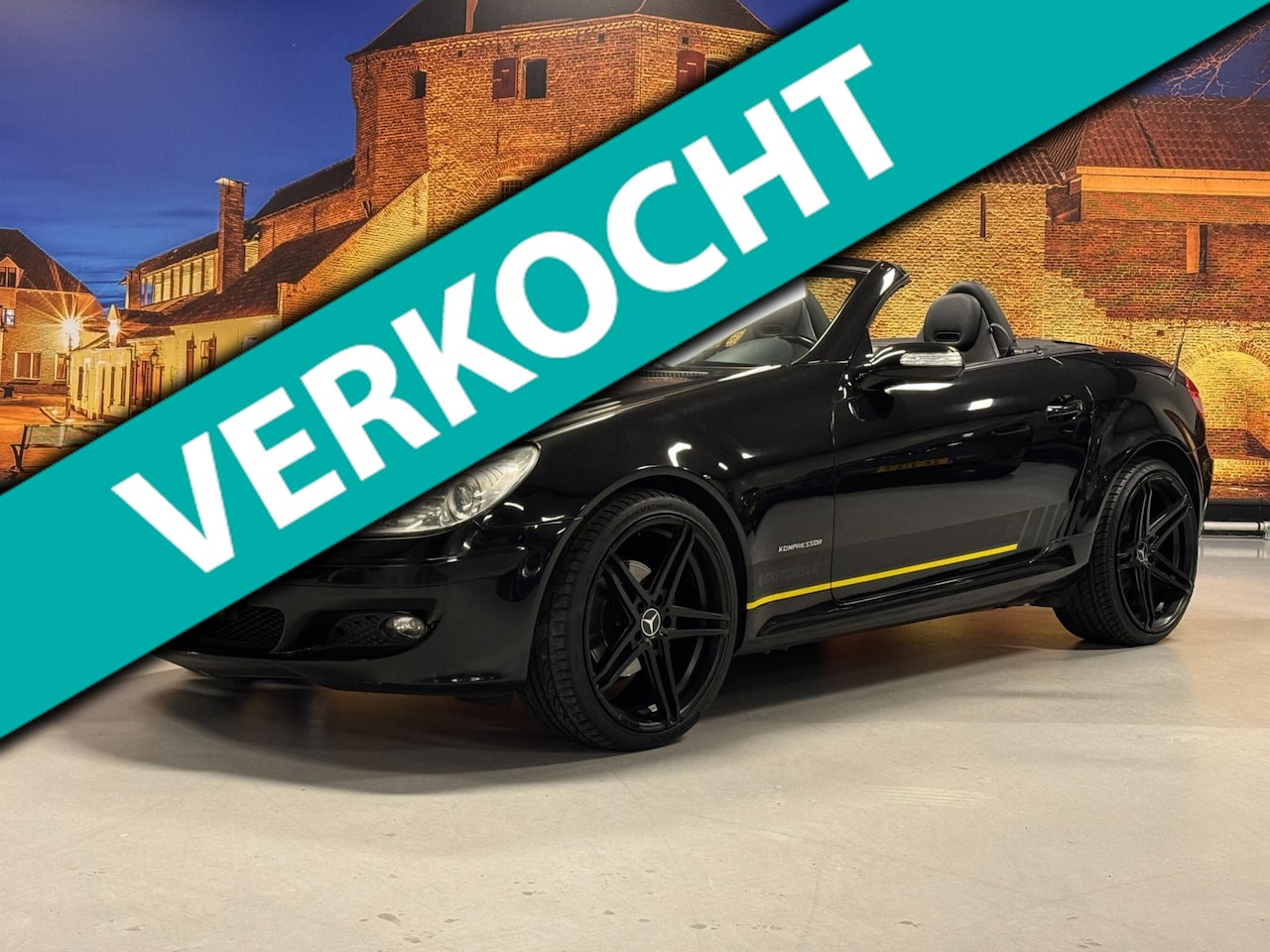 Mercedes-Benz SLK-klasse - 200 Kompressor Aut Leer Camera Airscarf - AutoWereld.nl