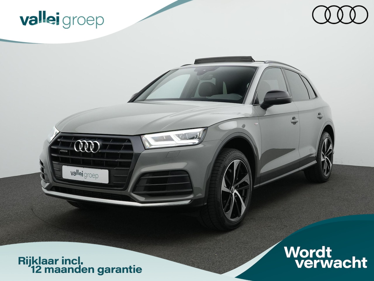 Audi Q5 - 2.0 TFSI 252 pk S-tronic quattro Sport S-Line Black Edition | Panoramadak | Trekhaak | Fij - AutoWereld.nl