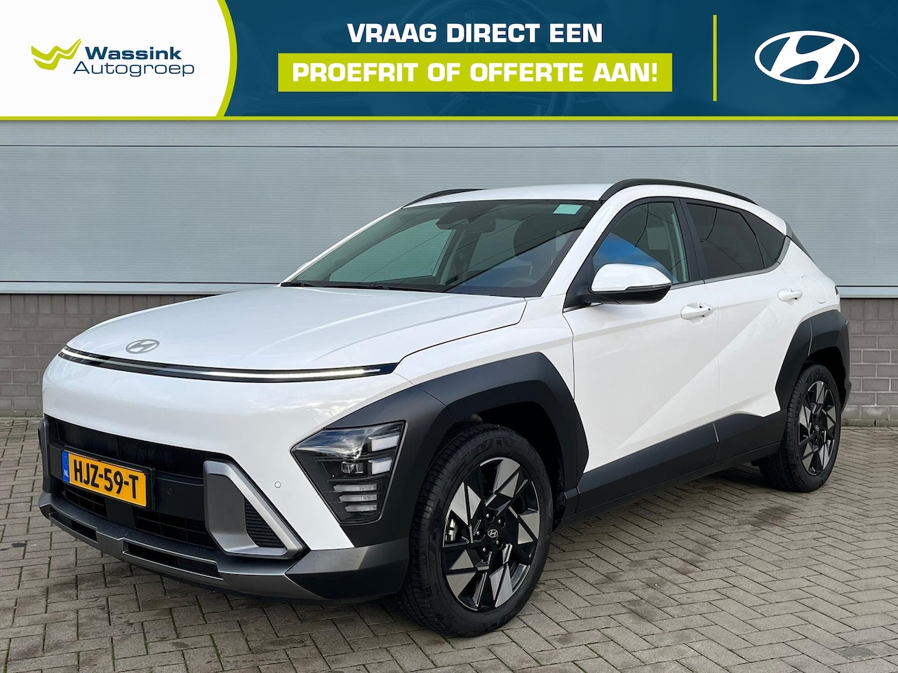 Hyundai Kona - 1.6 GDI HEV 141 pk DCT Comfort Smart | Camera | Elektrische achterklep | Stoel- en stuurve - AutoWereld.nl