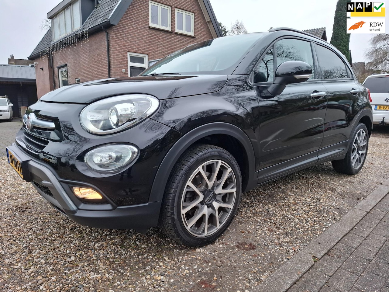 Fiat 500 X - 1.4 Turbo MultiAir Lounge automaat nwe distr keyless etc - AutoWereld.nl