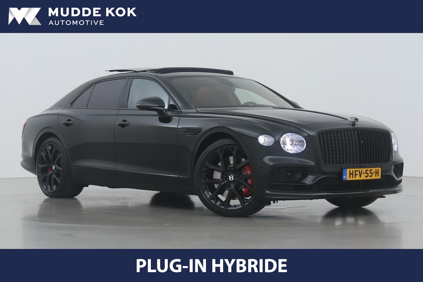 Bentley Flying Spur - 2.9 V6 Hybrid Azure | Rotating Display | Black Pack | Naim Audio | Massage | Head-Up | Fly - AutoWereld.nl
