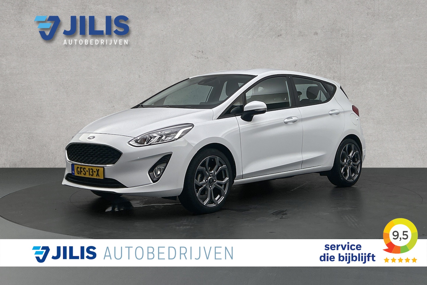 Ford Fiesta - 1.0 EcoBoost Titanium | Airco | Apple Carplay | Cruise control | Lichtmetalen velgen - AutoWereld.nl