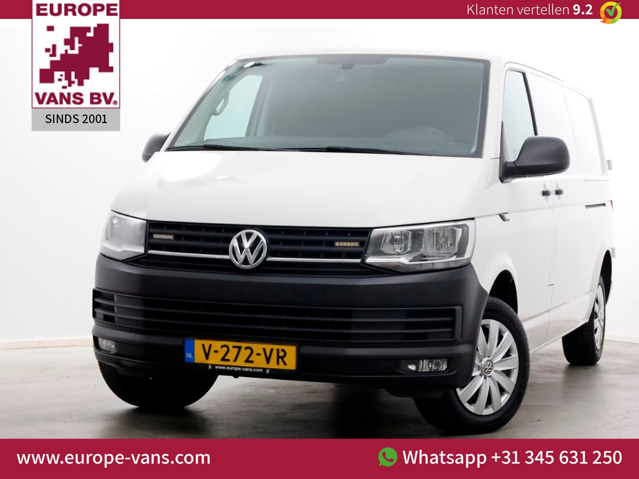 Volkswagen Transporter - T6 2.0 TDI 150pk DSG-Automaat Lang Comfortline 2x Schuifdeur MARGE/BTW VRIJ 03-2019 - AutoWereld.nl