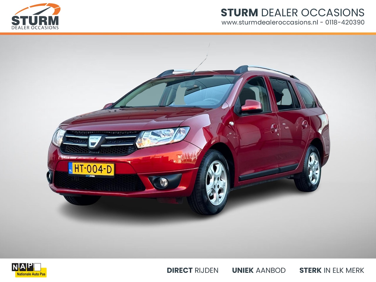 Dacia Logan MCV - 0.9 TCe Lauréate Nav Pack, Airco NL-Auto! - AutoWereld.nl