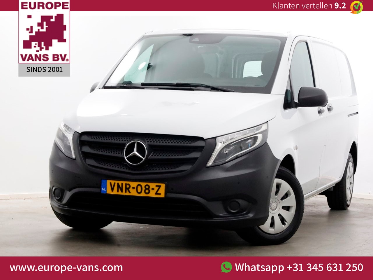 Mercedes-Benz Vito - 114 CDI 136pk RWD 9G Automaat Compact 2x Schuifdeur/LED/Camera 02-2022 - AutoWereld.nl