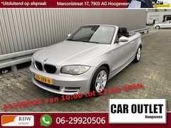 BMW 1-serie Cabrio - 118i Executive 157Dkm.NAP, A/C, Carkit, PDC, LM, nw. APK – Inruil Mogelijk –