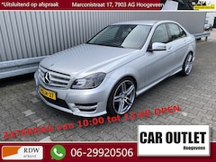 Mercedes-Benz C-klasse - 180 Business Class 125 Avantgarde AMG-Optiek, AUTOMAAT, Leer, Clima, CC, PDC, LM, 160Dkm,