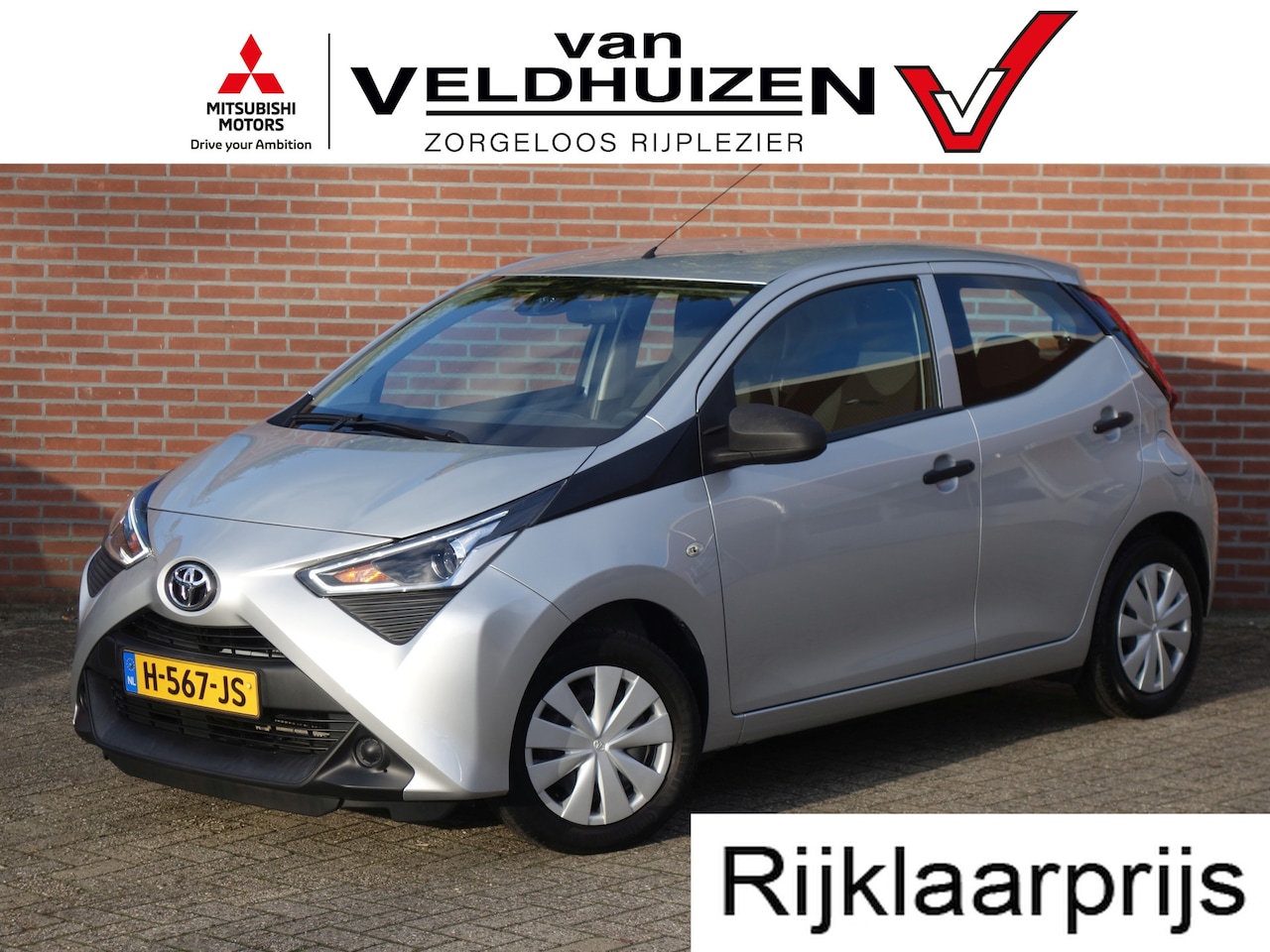 Toyota Aygo - 5 deurs 1.0 VVT-i | X Pack | Safety Sense - AutoWereld.nl