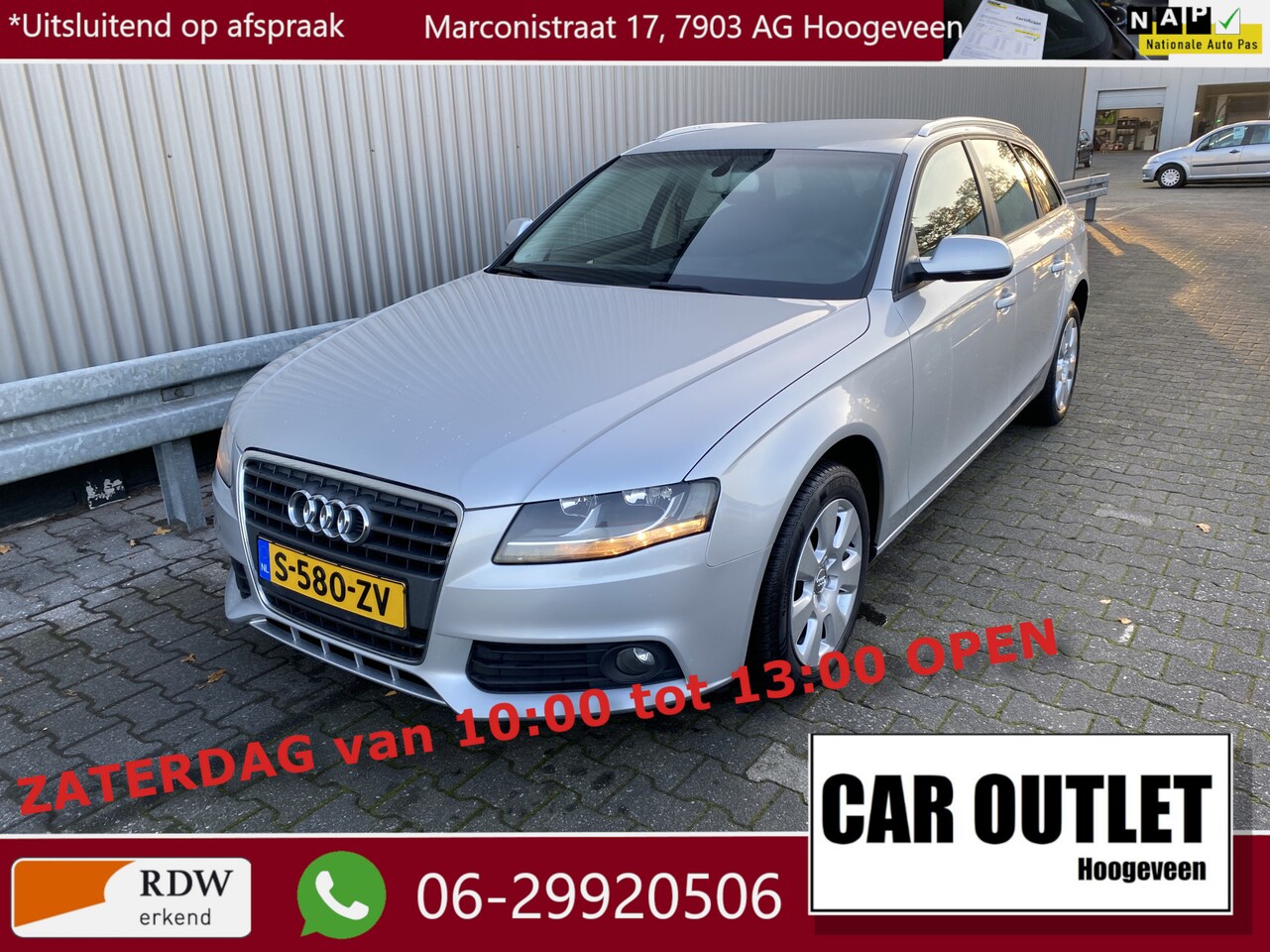 Audi A4 Avant - 1.8 TFSI S edition Clima, PDC, LM & nw. APK – Inruil Mogelijk – - AutoWereld.nl