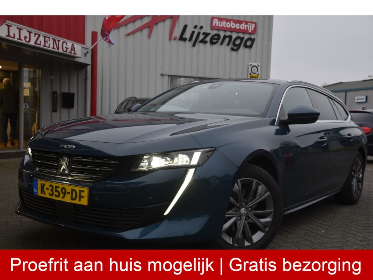 Peugeot 508 SW - 1.6 PureTech Blue Lease Allure Avantage Xenon | Climate | Carplay | Keyless | Trekhaak - AutoWereld.nl